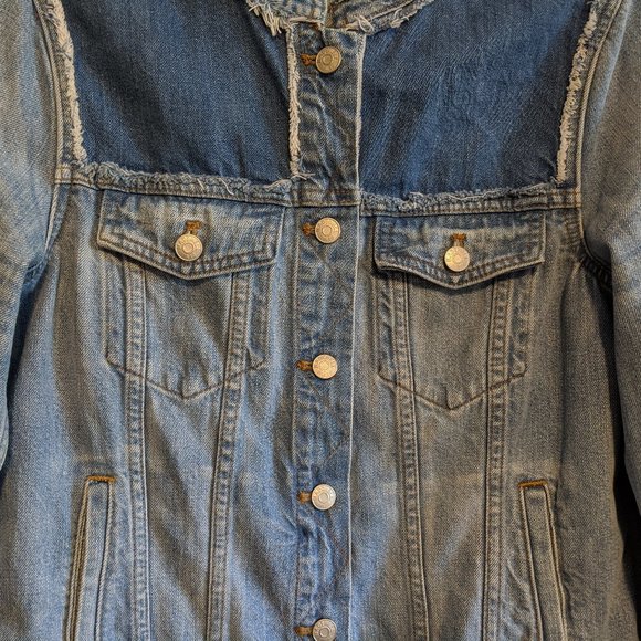Madewell Distressed Denim Jacket - Picture 8 of 10